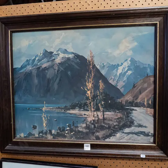 framed Aston Greathead print
