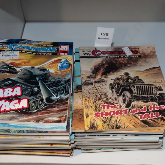 back issues of Commando magazine