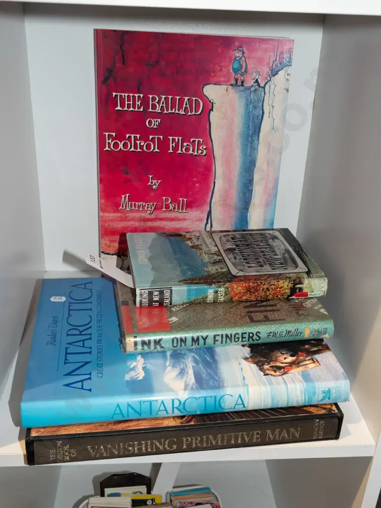 various NZ books Image 1++