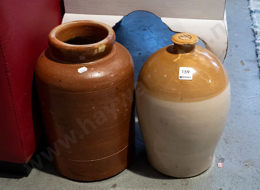 wide mouth storage crock, bottle crock Image 1++