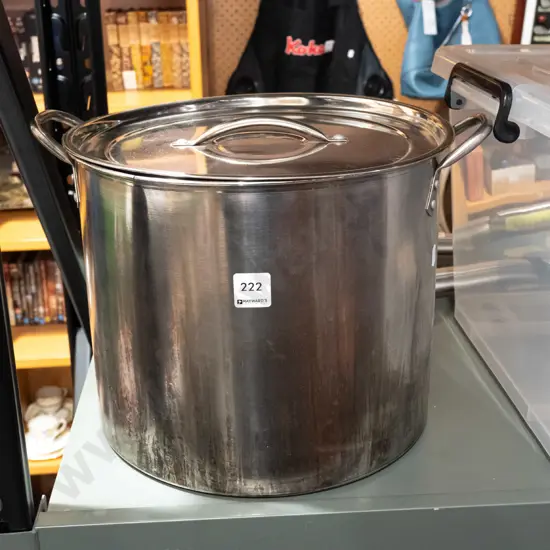 stainlesss steel 17L stock pot