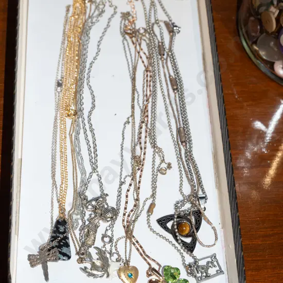 box of costume jewellery