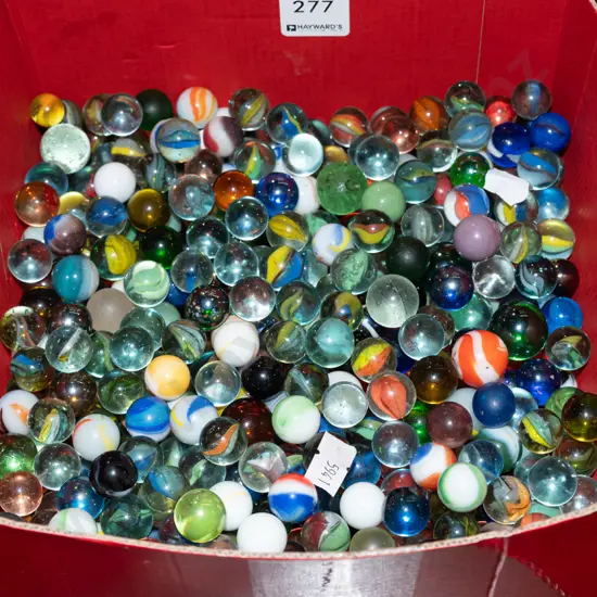 box of marbles