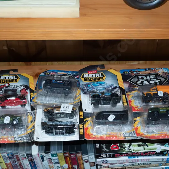 9x as new carded Hotwheels and other vehicles