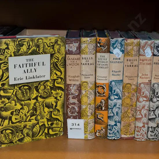 9x The Reprint Society of  London books