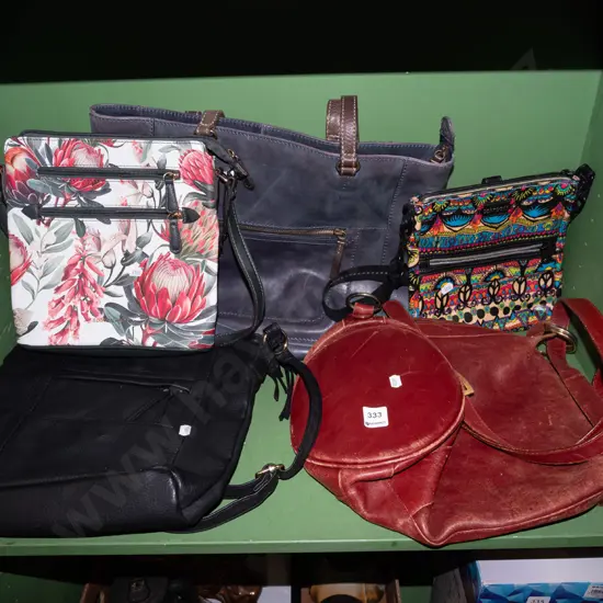 various hand bags
