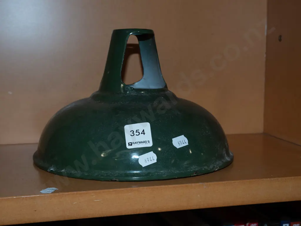 small enamel industrial light shade Diam230 Image 1++