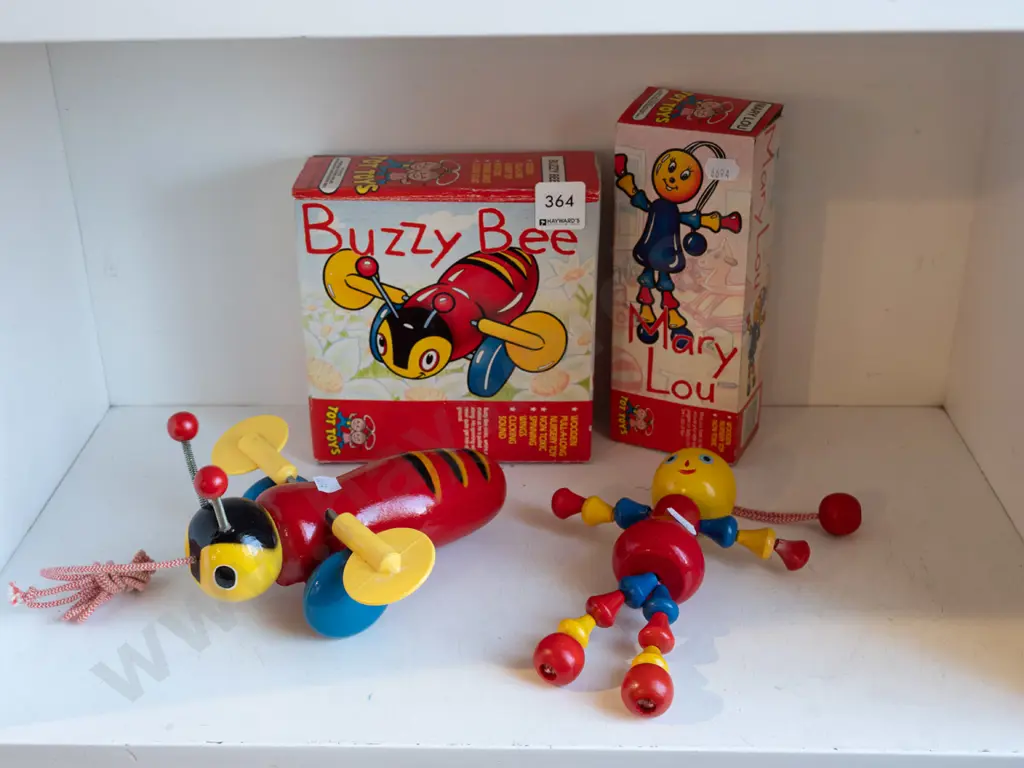Buzzy Bee, Mary Lou doll with original boxes Image 1++