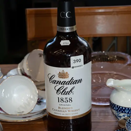 1L bottle of Canadian Club blended whisky