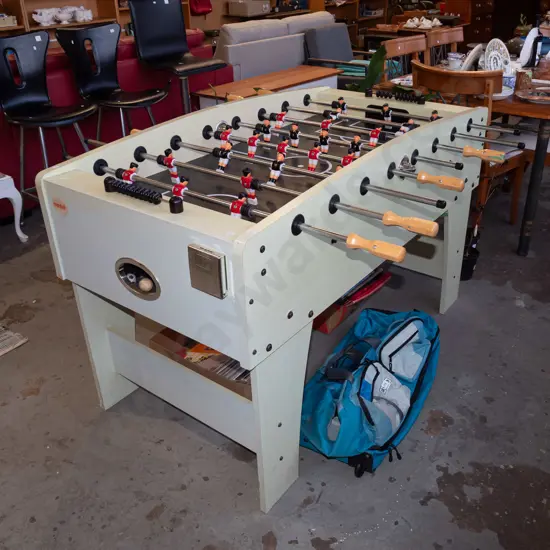 large Nood foosball table - 2 balls in office  H880 W1400 D730