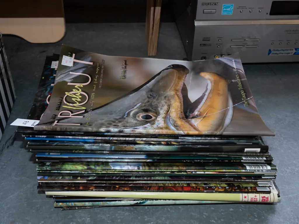 NZ trout fishing magazines Image 1++