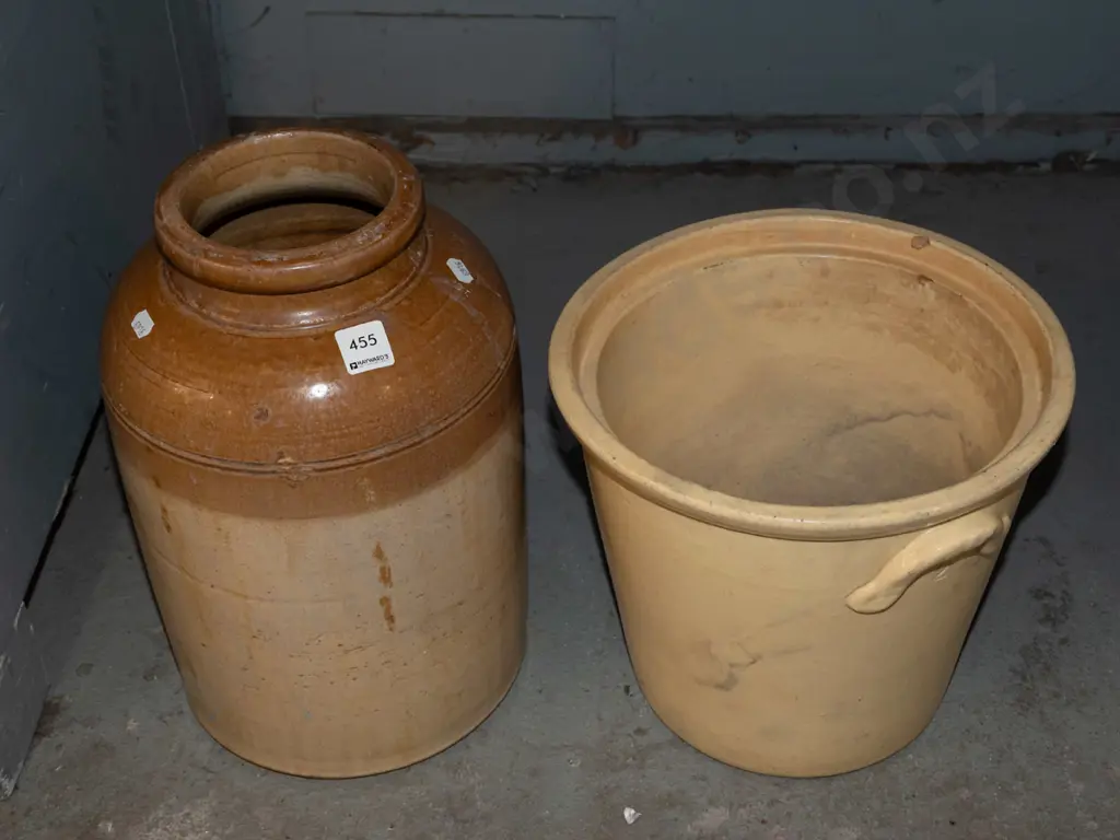 wide mouth storage crock - no lid, other crock H360 Image 1++
