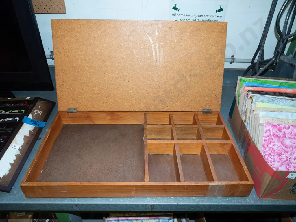 homemade wooden Lego storage box W690 Image 1++