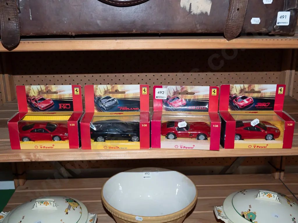 4x boxed Shell diecast vehicles Image 1++