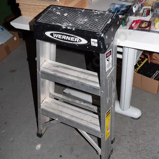 small Werner step ladder