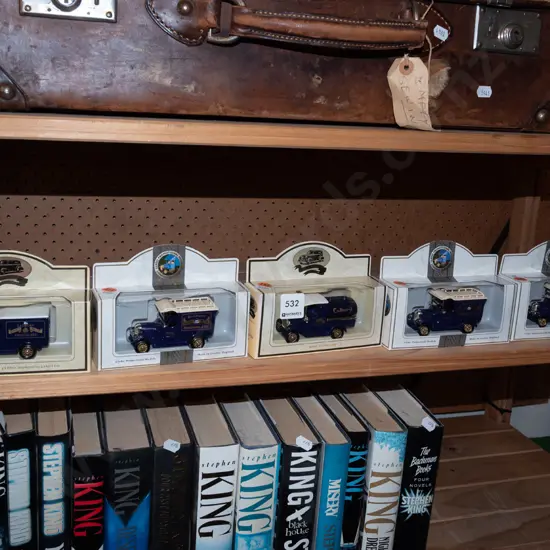 5x cased Cadburys models of yesteryear
