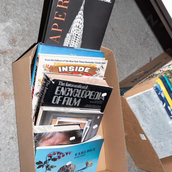 box of books