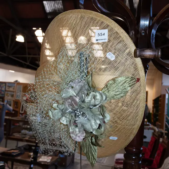 ladies floral hat 
