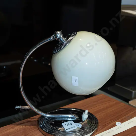 small deco desk lamp - cord cut