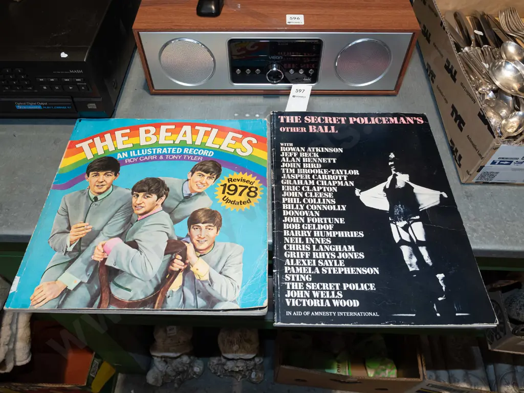 Beatles book, Secret Policemans Other Ball book Image 1++