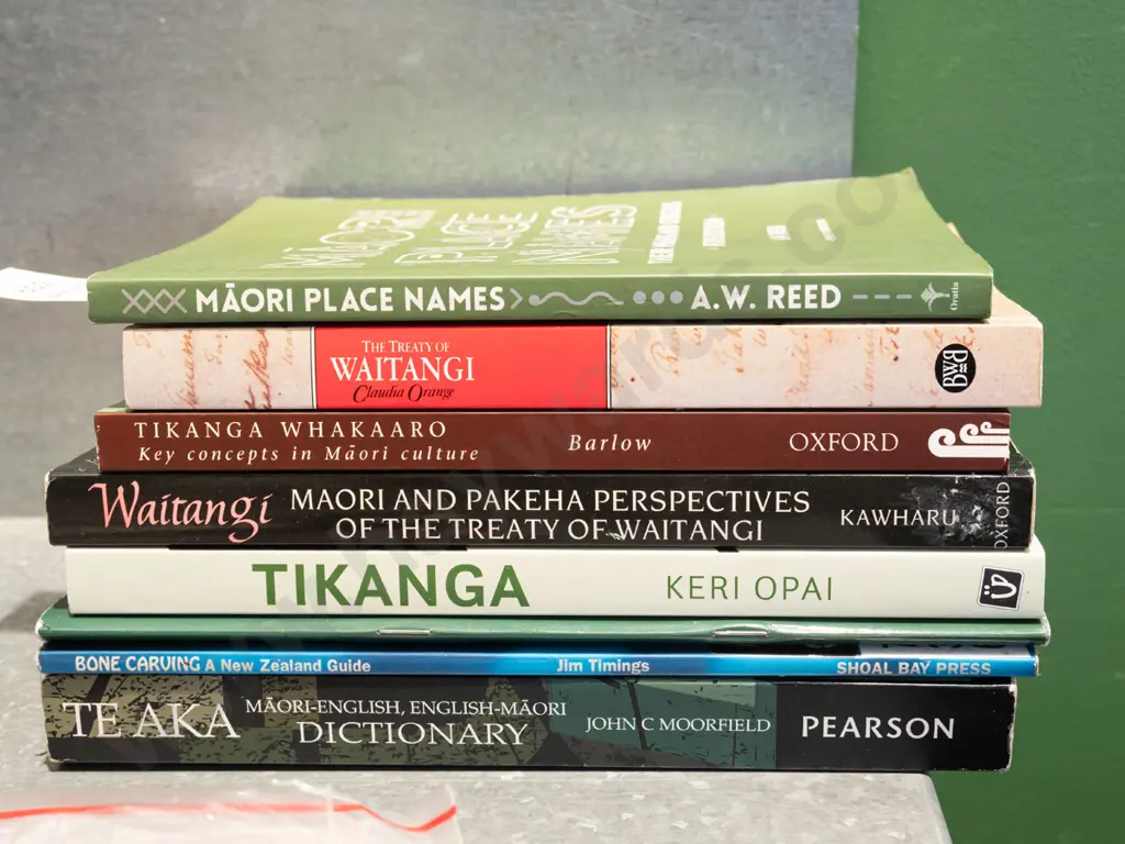 various Maori place names and other books Image 1++