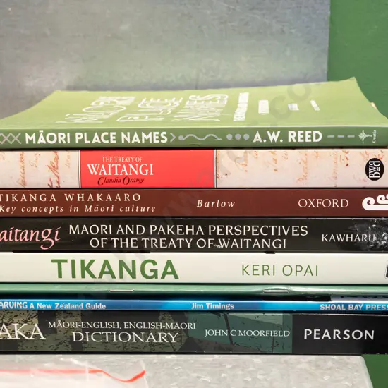 various Maori place names and other books