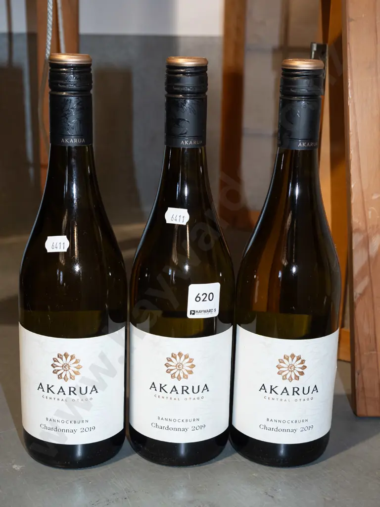 3x Akarua chardonnay 2019 Image 1++