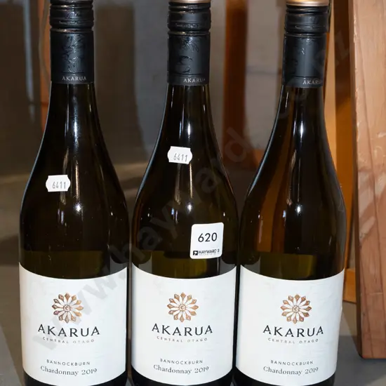 3x Akarua chardonnay 2019
