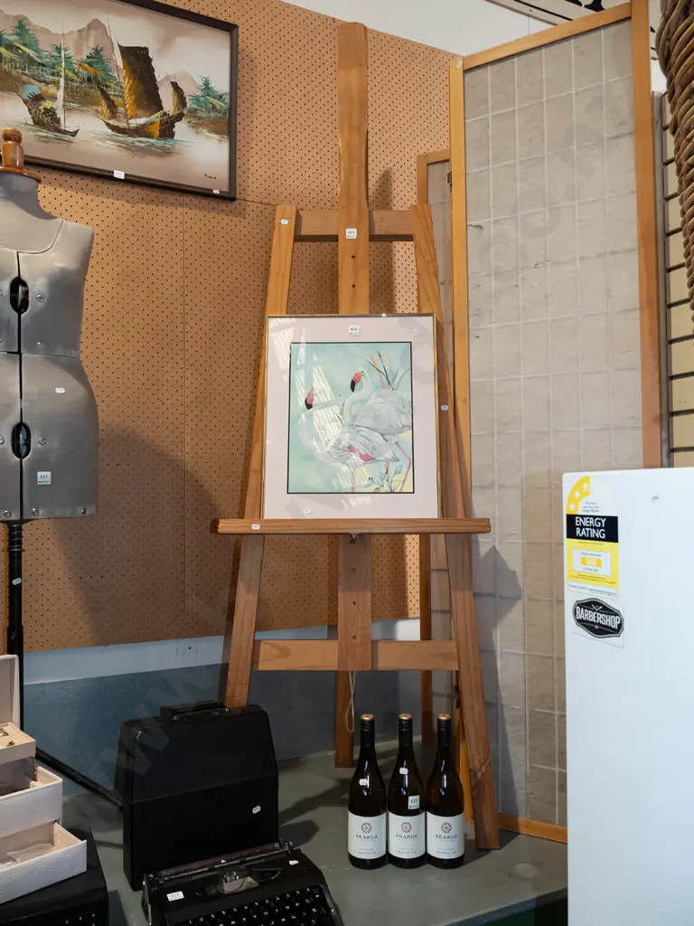 large pine easel H2000 Image 1++