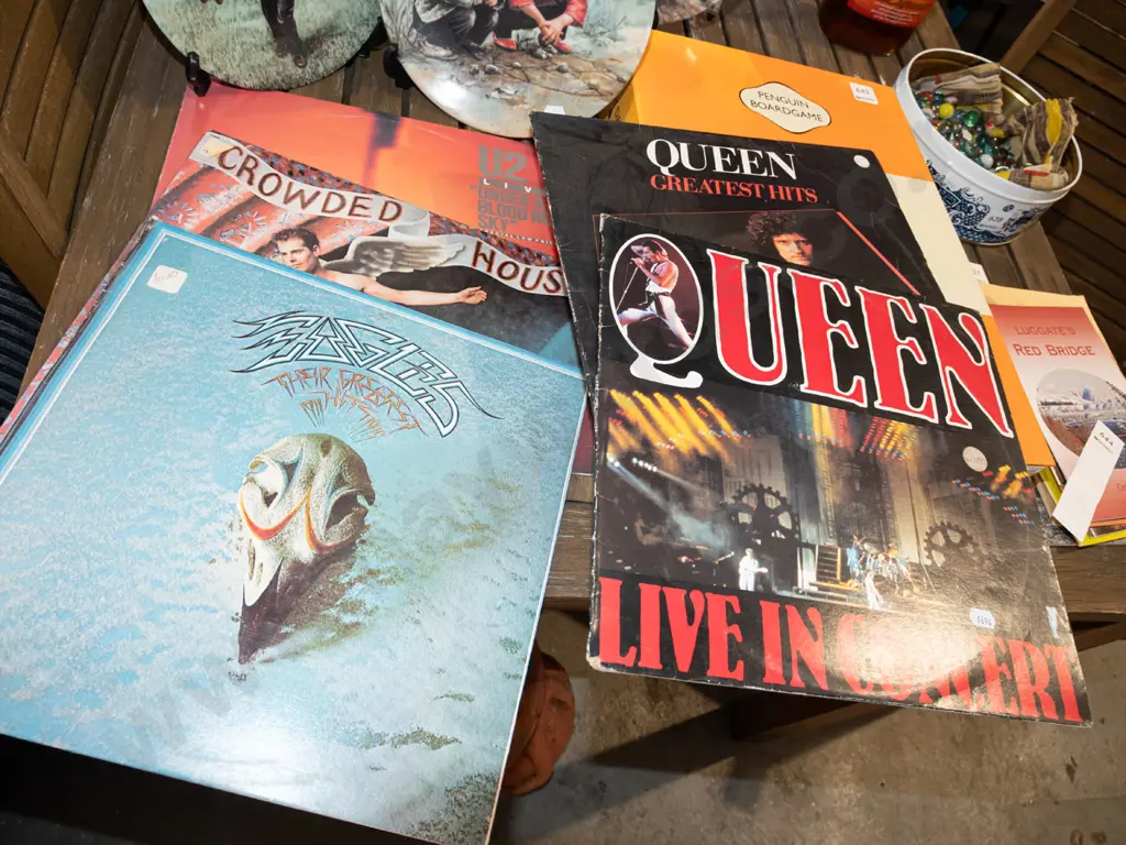 LPs; Queen, the Eagles, U2 Image 1++