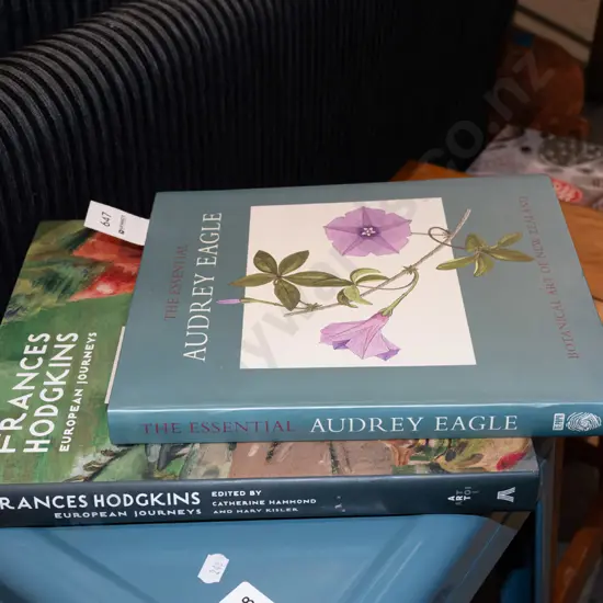 Frances Hodgkins book, The Essential Audrey Eagle Botanical Art of New Zeland book