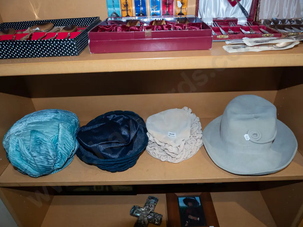 shelf of hats Image 1++