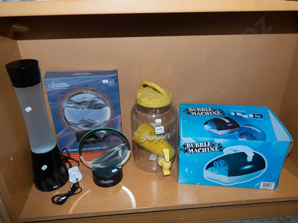 lava lamp, LED sandscape desk art, drinks dispenser etc Image 1++
