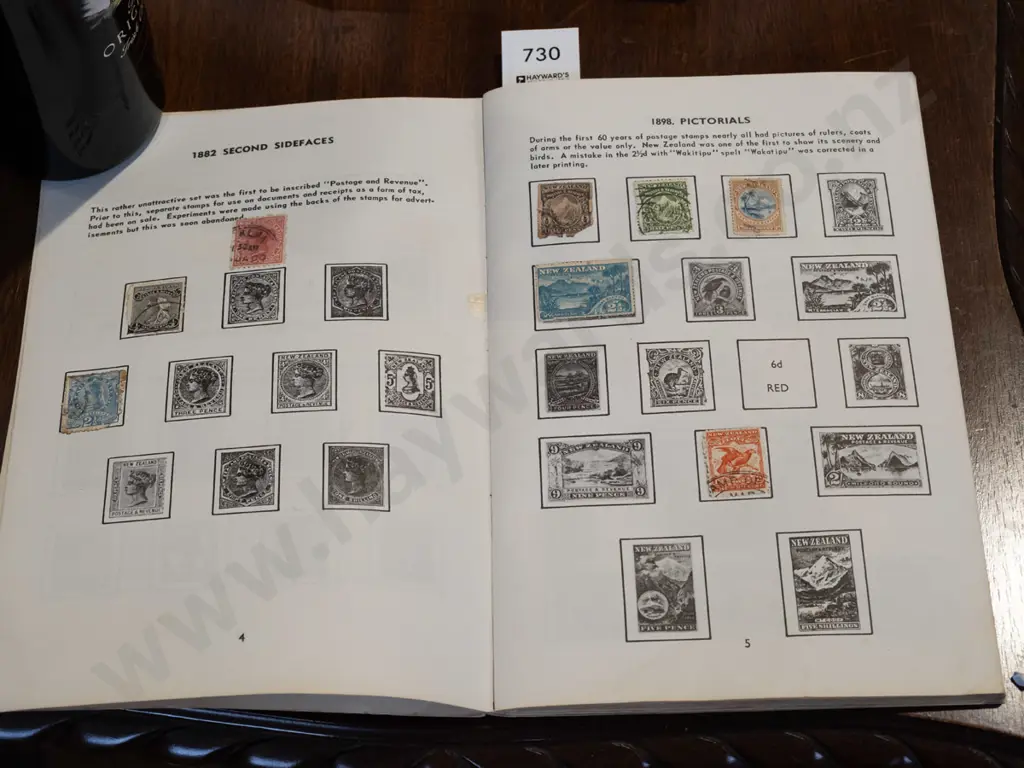Tasman stamp album Image 1++