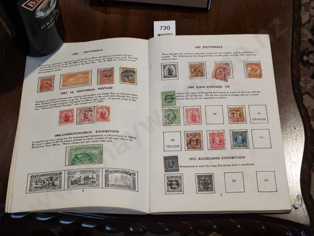 Tasman stamp album Image 1++