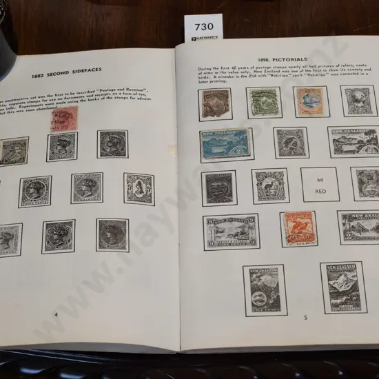 Tasman stamp album