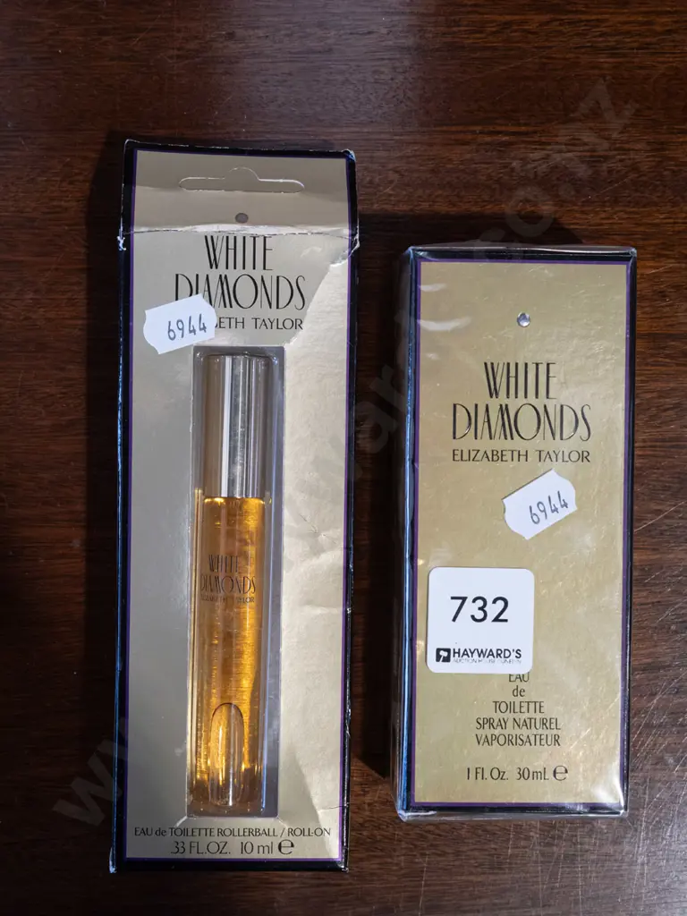 2x boxed Elizabeth Taylor White Diamonds eau de toilette 10ml and 30ml Image 1++