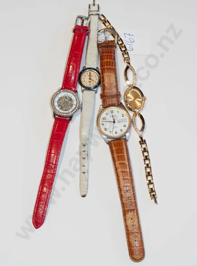 4x wristwatches Image 1++