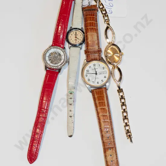 4x wristwatches