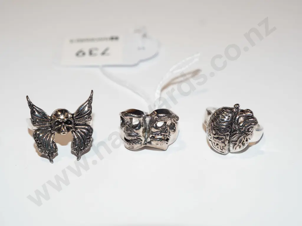 3x dress rings Image 1++