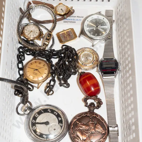 tray of watches