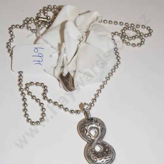 heavy sterling silver? pendant & chain
