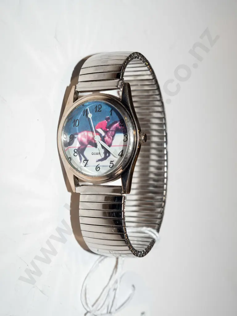 wristwatch - with horse & rider image Image 1++