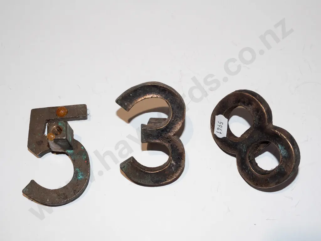 brass branding iron ends Image 1++