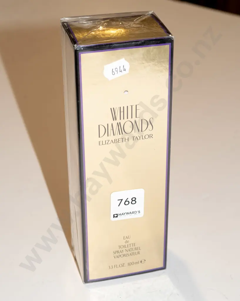 boxed Elizabeth Taylor White Diamonds eau de toilette 100ml Image 1++