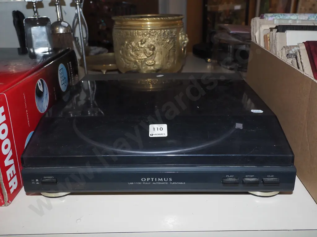 Optimus fully automatic turntable Image 1++