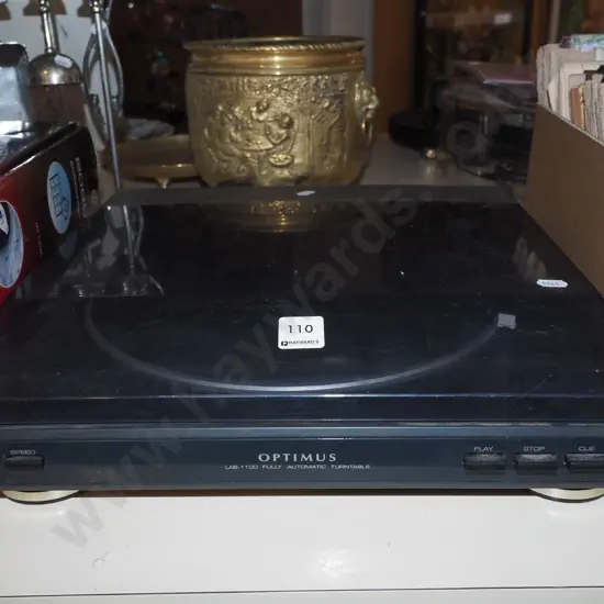 Optimus fully automatic turntable