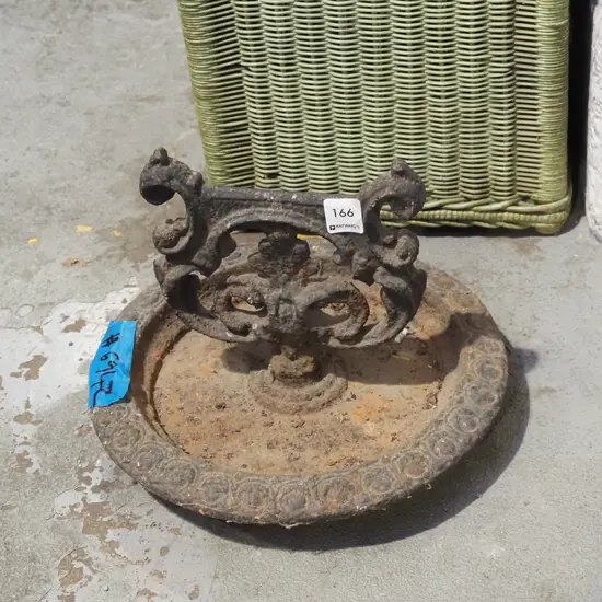 cast iron boot scraper
