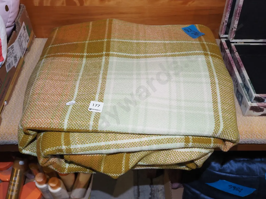 green checked woollen blankets Image 1++
