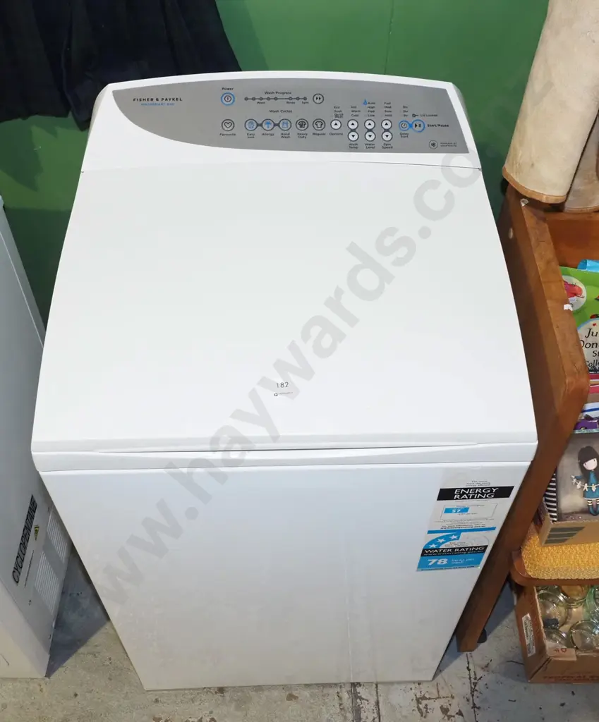 F&P Wash Smart 6kg lift top washing machine Image 1++